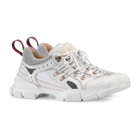 gucci flashtrek blanche
